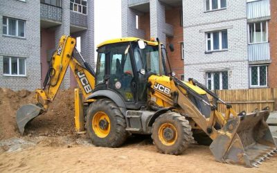 Услуги экскаватора погрузчика JCB 3CX для земляных работ - Донецк, заказать или взять в аренду