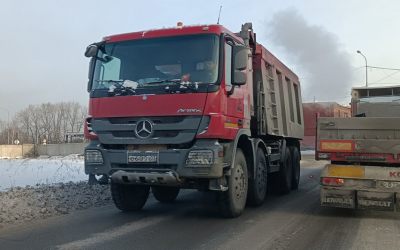 Услуги самосвала Actros - Донецк, заказать или взять в аренду