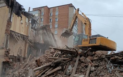 Промышленный снос и демонтаж зданий спецтехникой - Донецк, цены, предложения специалистов